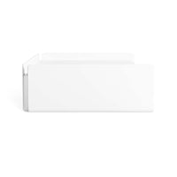 Tabs Monitor Riser in White - Angle 5