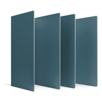 Tabs Bookends in Marine Blue - Angle 2