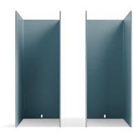 Tabs Bookends in Marine Blue - Angle 1