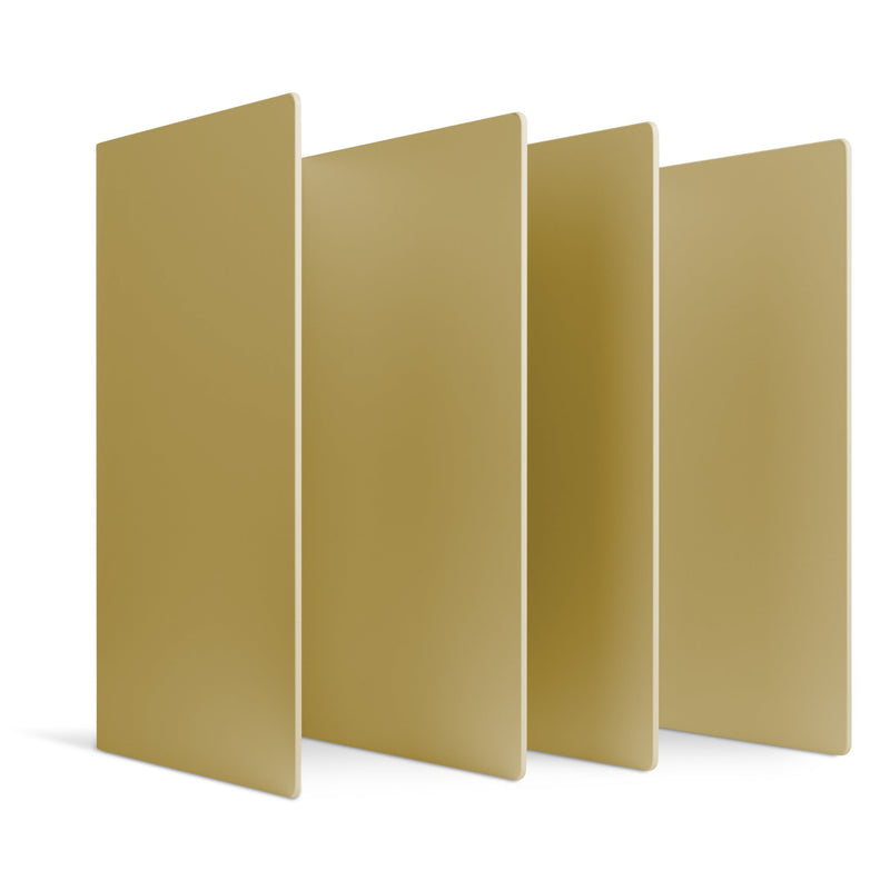 Tabs Bookends in Ochre