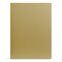 Tabs Bookends in Ochre - Angle 3