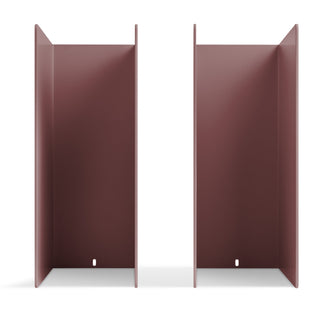 Tabs Bookends in Oxblood - Angle 1