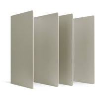 Tabs Bookends in Putty - Angle 2