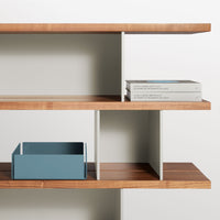 Tabs Tray in Marine Blue - Angle 7