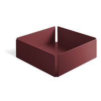 Tabs Tray en Oxblood - ángulo 4