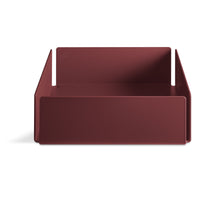 Tabs Tray en Oxblood - ángulo 3