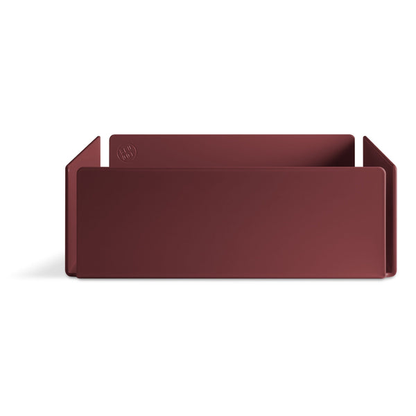 Tabs Tray in Oxblood - Angle 1