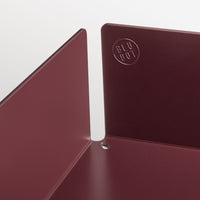Tabs Tray en Oxblood - ángulo 6