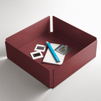 Tabs Tray en Oxblood - ángulo 5