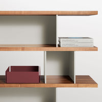 Tabs Tray en Oxblood - ángulo 7