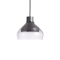 Trace 4 Pendant Light in Charcoal - Angle 1