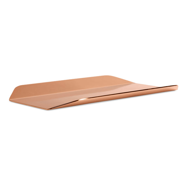 Twofold Large Tray in Copper - Angle 1