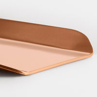 Twofold Small Tray in Copper - Angle 9