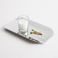 Twofold Small Tray in Stainless - Angle 6
