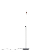 Type A Task Floor Lamp in Walnut / Oblivion - Angle 6