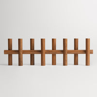Tally Candelabra in Walnut - Angle 6