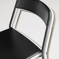 Trim Chair in White - Angle 8