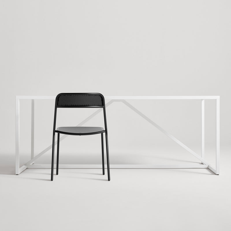 Trim Chair in Black - Angle 2