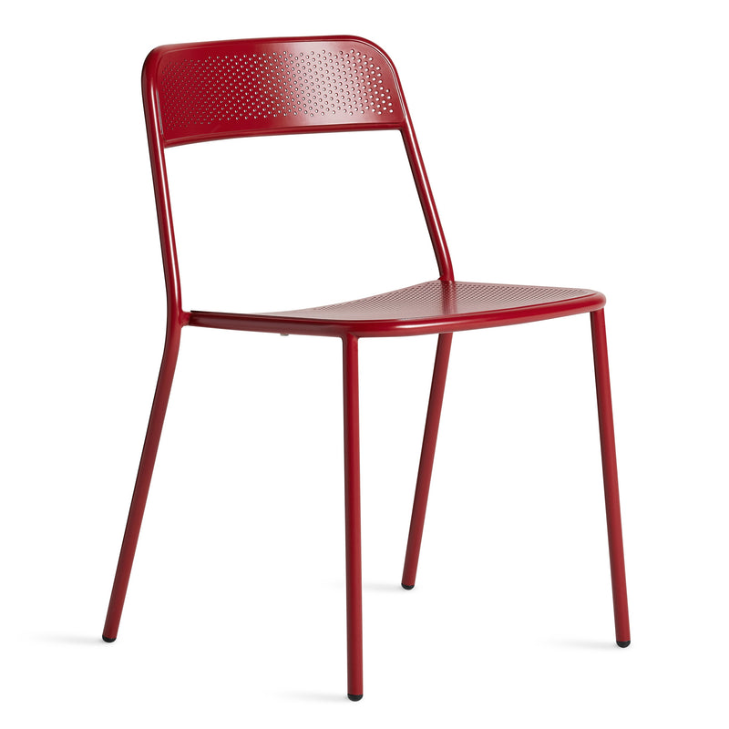 Trim Chair in Carmine - Angle 1