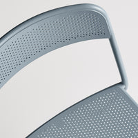 Trim Chair in Grey Blue - Angle 9