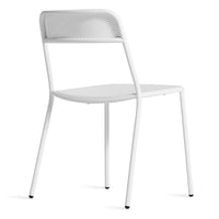 Trim Chair in White - Angle 5