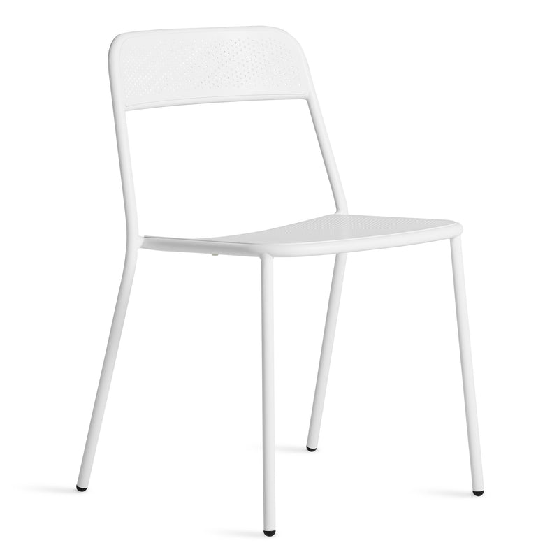 Trim Chair in White - Angle 1