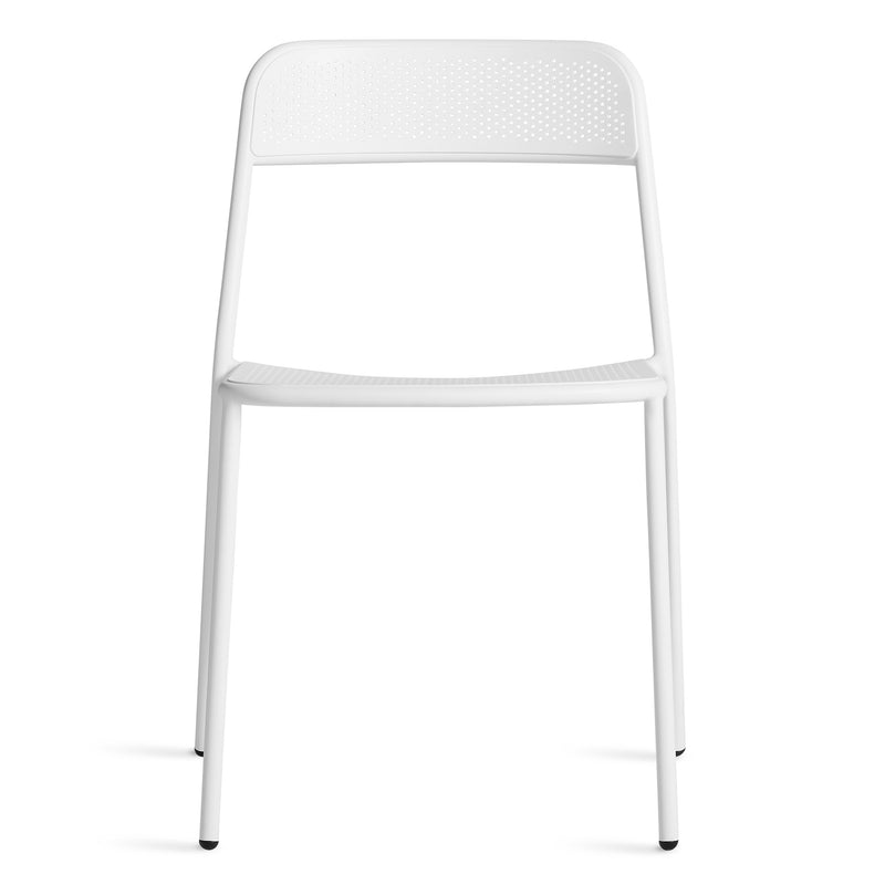 Trim Chair in White - Angle 2