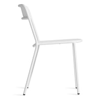 Trim Chair in White - Angle 4