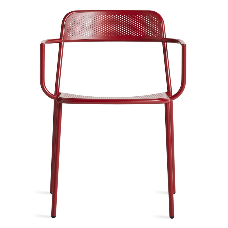 Trim Armchair in Carmine