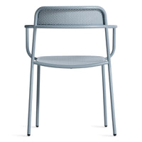 Trim Armchair in Grey Blue - Angle 6
