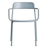 Trim Armchair in Grey Blue - Angle 1