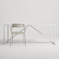 Trim Armchair in Putty - Angle 7