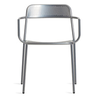 Trim Armchair in Silver - Angle 3