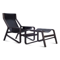 Toro Lounge Chair in Night - Angle 6