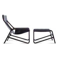Toro Lounge Chair in Night - Angle 7