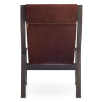 Toro Lounge Chair in Chocolate - Angle 5