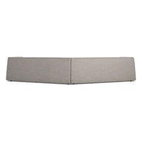 Thataway Angled Sectional Sofa in Tait Charcoal - Angle 8