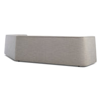 Thataway Angled Sectional Sofa in Tait Charcoal - Angle 7