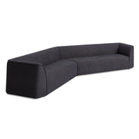Thataway Angled Sectional Sofa in Tofte Navy - Angle 2
