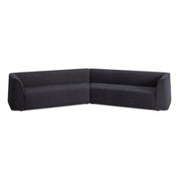 Thataway Angled Sectional Sofa in Tofte Navy - Angle 4