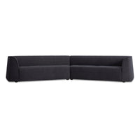 Thataway Angled Sectional Sofa in Tofte Navy - Angle 3