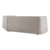 Thataway Small Angled Sectional Sofa in Tait Charcoal - Angle 7