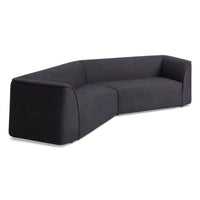 Thataway Small Angled Sectional Sofa in Tofte Navy - Angle 2