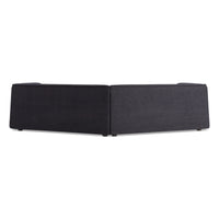 Thataway Small Angled Sectional Sofa in Tofte Navy - Angle 8