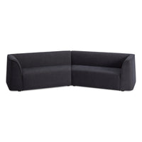 Thataway Small Angled Sectional Sofa in Tofte Navy - Angle 4