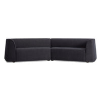 Thataway Small Angled Sectional Sofa in Tofte Navy - Angle 3