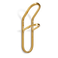 Tack Wall Hook in Brass - Angle 1