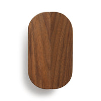 Uphold Capsule Hook in Walnut - Angle 1