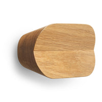 Uphold Capsule Hook in White Oak - Angle 3