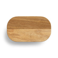 Uphold Capsule Hook in White Oak - Angle 2